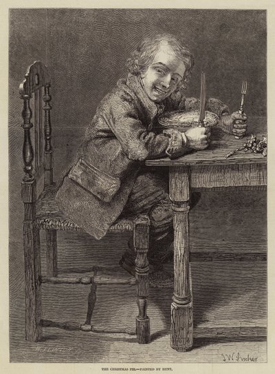 The Christmas Pie by John Wykeham Archer